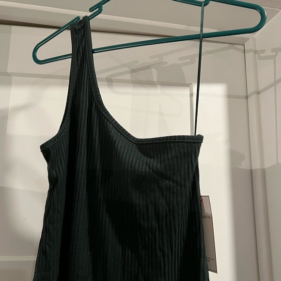 New with tag. Red Dress boutique one shoulder dress. - Picture 3 of 3